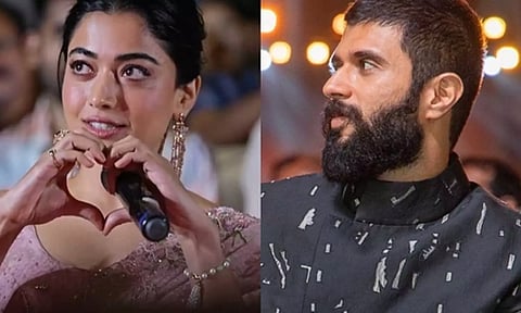 விஜய் தேவரகொண்டா குறித்த கேள்வியால் வெட்கத்தில் முகம் சிவந்த ராஷ்மிகா மந்தனா