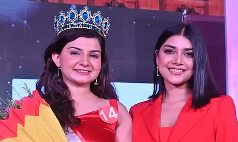 "மிஸஸ் பீகார்" அழகிப் போட்டியில் பட்டம் வென்று அசத்திய பாஜக எம்எல்ஏ மனைவி