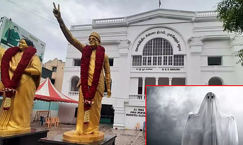 அ.தி.மு.க. தலைமை கழகத்தில் ஆவி புகுந்துவிட்டதாக பரவும் வதந்தி