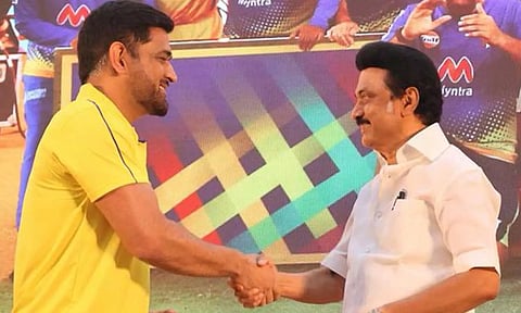 எம்.எஸ்.தோனிக்கு பிறந்தநாள் வாழ்த்து தெரிவித்த  முதலமைச்சர் மு.க.ஸ்டாலின்