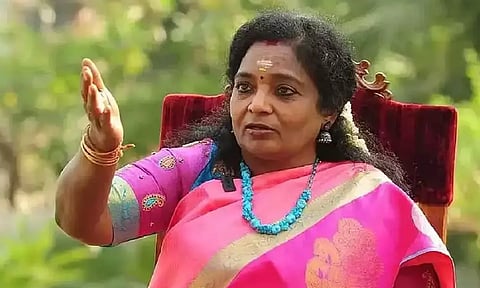 திமுக அரசு காப்பி அடிப்பதை நிறுத்திவிட்டு ஆக்கபூர்வமாக கல்வித்துறையை முன்னேற்ற வேண்டும்- தமிழிசை