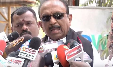 கூட்டணி அரசு என்ற பேச்சுக்கே இடமில்லை- முதலமைச்சர் மு.க.ஸ்டாலினை சந்தித்த பின் வைகோ பேட்டி