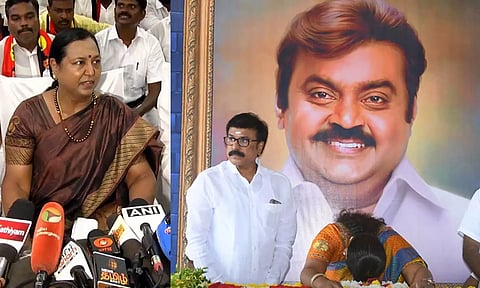 எந்த ஒரு அரசியல் கட்சியும் விஜயகாந்த் படத்தை பயன்படுத்த கூடாது - பிரேமலதா