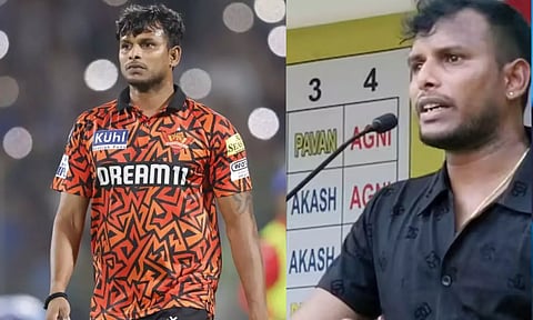 சாப்பாடு கூட இல்லாமல் கிழிந்த உடையுடன் கல்லூரிக்கு சென்றேன் - மாணவர்கள் மத்தியில்  நடராஜன் நெகிழ்ச்சி