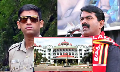 வருண் குமார் ஐபிஎஸ் தொடர்ந்த வழக்கிற்கு தடைகோரி சீமான் மனு: 20ஆம் தேதி இறுதி விசாரணை