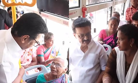 51 மாதங்களுக்குள் விடியல் பயணத்தின் மூலம் ரூ.50 ஆயிரம் சேமித்த சகோதரிகள்- மு.க.ஸ்டாலின்