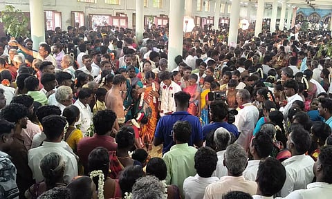திருவந்திபுரம் தேவநாத சுவாமி கோவிலில் ஒரே நாளில் 130 திருமணங்கள்