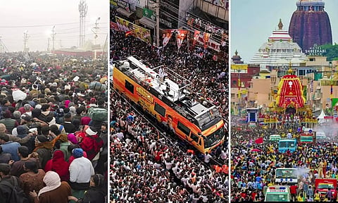 கும்ப மேளா முதல் கரூர் வரை - 2025ல் இந்தியாவை உலுக்கிய கூட்டநெரிசல் சம்பவங்கள்
