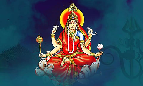 Navratri Special: நவராத்திரி 9-ம் நாளில்  பக்தர்கள் அணிய வேண்டிய ஆடையின் நிறம்...