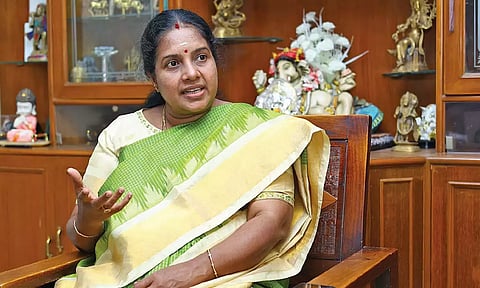 தி.மு.க., அரசை வீட்டுக்கு அனுப்புவதற்காக உருவானதுதான் அ.தி.மு.க.,-பா.ஜ.க., கூட்டணி- வானதி சீனிவாசன்