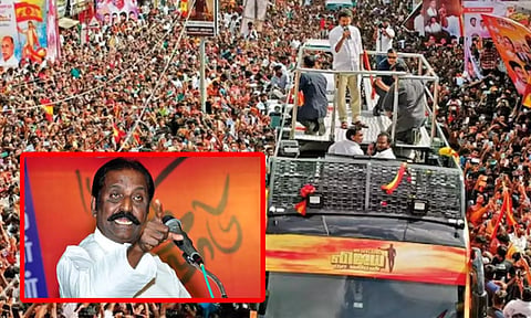 27,000 பேர் ஒரே இடத்தில் நின்றுகொண்டிருக்க முடியுமென்றால்... - கவிஞர் வைரமுத்து ஆதங்கம்