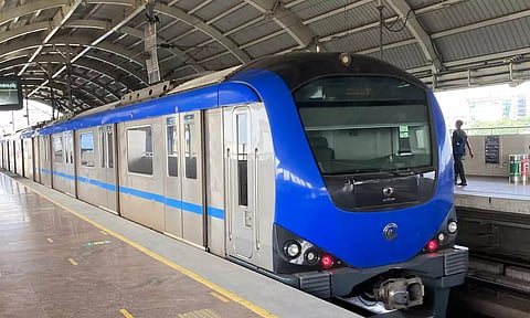 சென்னை மெட்ரோ ரெயில் சேவை: வருகிற 20 முதல் 24ஆம் தேதி வரை நேரத்தில் மாற்றம்