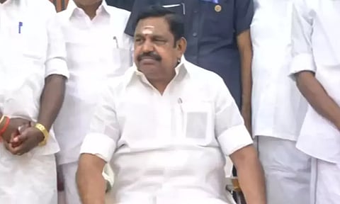 ஆண்டுக்கு 42 லட்சம் டன் நெல் கொள்முதல்: முதலமைச்சர் கூறுவது பச்சை பொய்- எடப்பாடி பழனிசாமி