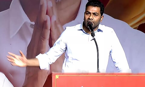 தைரியம் இருந்தா என் தலைவர் மேல... ஆதவ் அர்ஜுனா ஒருமையில் பேச்சு