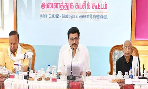 SIR நடவடிக்கைக்கு எதிராக தி.மு.க., கூட்டணி போராட்டம் அறிவிப்பு