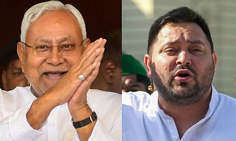 கொடுத்த வாக்குறுதிகளை நிறைவேற்றுவார்கள் என நம்புகிறேன்..   முதல்வர் நிதிஷ் குமாருக்கு தேஜஸ்வி வாழ்த்து