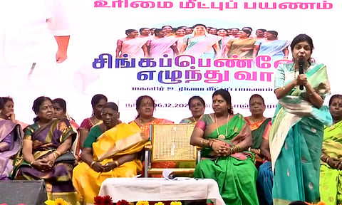 பெண்களுக்கு ரூ.1000 கொடுத்தால் சரியாகிவிடுமா? பிச்சைக்காசு..!- சவுமியா அன்புமணி ஆதங்கம்