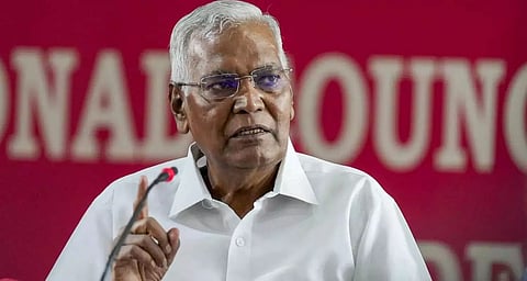 நாம் சாதியற்ற, சோசலிச இந்தியாவுக்காக பாடுபட வேண்டும்: டி. ராஜா