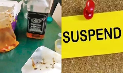 அரசு ஆஸ்பத்திரியில் மதுவிருந்துடன் புத்தாண்டு கொண்டாட்டம் -  மருத்துவர்கள் உள்பட 5 பேர் பணியிடை நீக்கம்