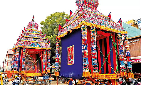 இறைவன் படியளந்த திருவிளையாடலை உணர்த்தும் மார்கழி அஷ்டமி சப்பர திருவிழா நாளை நடக்கிறது