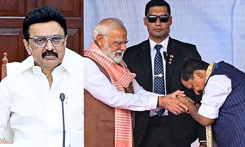 'சனாதன மரபுகளை தொடர்ந்து இகழும் திமுகவின் வீழ்ச்சி கோவை மண்ணிலிருந்து துவங்கும்' - நிதின் நபின்