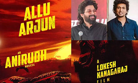 அல்லு அர்ஜுனின் அடுத்த படத்தை இயக்கும் லோகேஷ் கனகராஜ் - வெளியான அதிகாரப்பூர்வ அறிவிப்பு