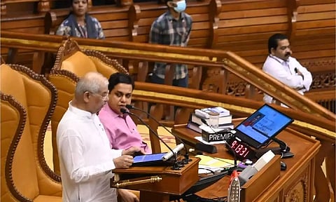 கேரள ஆளுநர் உரை: மாநில வளர்ச்சிக்கு பாராட்டு; மத்திய அரசின் நிதி கட்டுப்பாடுகளுக்கு கண்டனம்