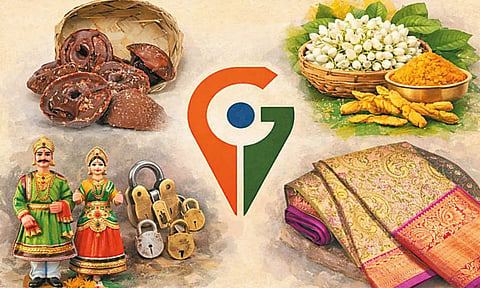 புவிசார் குறியீடு பெற்ற மாநிலங்களில் தமிழ்நாட்டுக்கு 2-வது இடம்