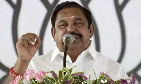 பிரதமர் மோடியின் வருகையால் இயற்கையே இன்று சூரியனை மறைத்துவிட்டது- இபிஎஸ்