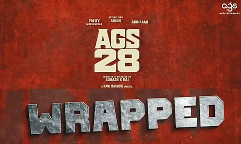 அர்ஜூன், ப்ரீத்தி முகுந்தன் நடிக்கும் `ஏஜிஎஸ் 28' ஷூட்டிங் அப்டேட்..!
