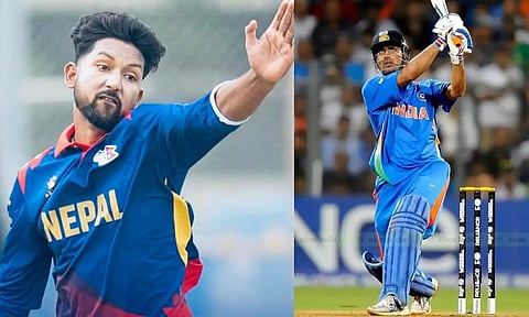 தோனி போல சிக்ஸ் அடிக்கணும் - நேபாள் வீரரின் ஜாலி பதில்