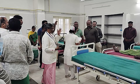 உடுமலை அரசு மருத்துவமனையில் அமைச்சர் மா.சுப்பிரமணியன் திடீர் ஆய்வு