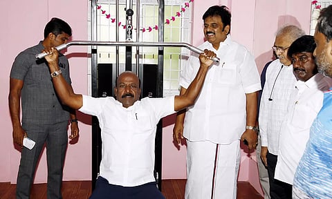 அடையாறு சாஸ்திரி நகரில் நவீன உடற்பயிற்சிக் கூடம்  - அமைச்சர் மா.சுப்பிரமணியன் திறந்து வைத்தார்