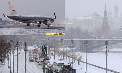 Moscow Under Attack: ரஷிய தலைநகர் மீது பாய்ந்த உக்ரைன் டிரோன்கள் -  விமான நிலையங்கள் மூடல்