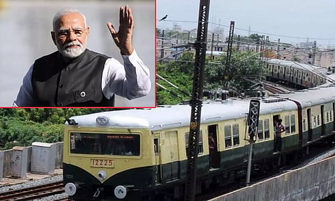 17 ஆண்டு கால காத்திருப்பு: வேளச்சேரி-பரங்கிமலை பறக்கும் ரெயில் சேவையை தொடங்கி வைக்கிறார் பிரதமர்