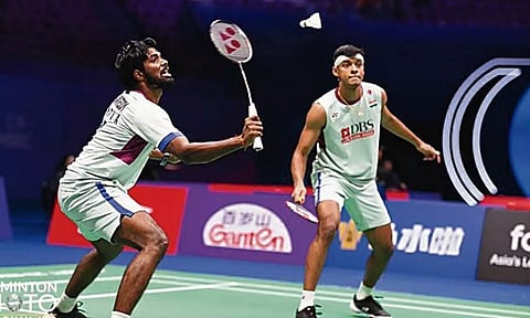 ஆல் இங்கிலாந்து ஓபன் பேட்மிண்டன்: சாத்விக்-சிராக் ஜோடி முதல் சுற்றில் அதிர்ச்சி தோல்வி