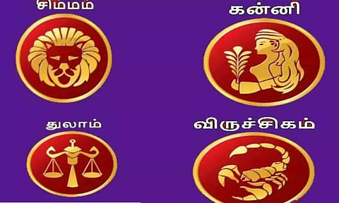 2026 சனிப்பெயர்ச்சி பலன்கள்- சிம்மம், கன்னி, துலாம், விருச்சிகம்
