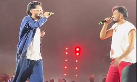 VIDEO: ஹிப் ஹாப் ஆதி #concert - சர்ப்ரைஸ் என்ட்ரி கொடுத்து 'எதிர்நீச்சல் அடி' பாடலை பாடிய அனிருத்