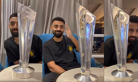 T20 WorldCup |  'ஆவேஷம்' பட காட்சியை ரீக்ரியேட் செய்த வருண் சக்ரவர்த்தி - வைரல் வீடியோ