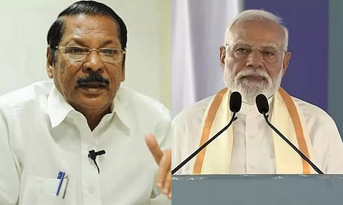 PM Modi | பிரதமர் மோடி கூறியது  ஜமுக்காளத்தில் வடிகட்டிய பொய் - ஆர்.எஸ்.பாரதி