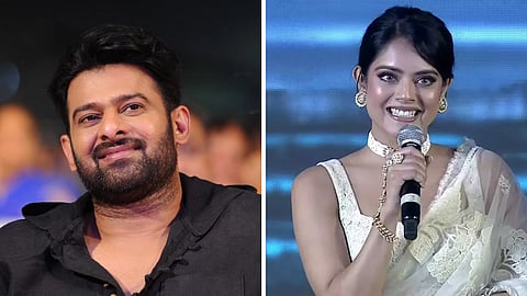 Prabhas and Riddhi Kumar