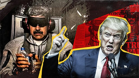 Donal Trump and Venezuela President