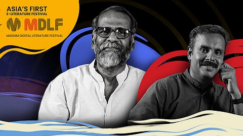 പ്രഭാഷകൻ്റെ ആത്മകഥയിലെ
ഒരു മണിക്കൂർ
സുനിൽ.പി.ഇളയിടം / വി.കെ.ജോബിഷ്