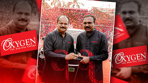 ടെക്‌നീഷ്യനിൽ നിന്നും വൈസ് പ്രസിഡന്റ് വരെ; 'ഓക്സിജൻ' ബ്രാൻഡിനായി ജീവിച്ച മനുഷ്യന് സർപ്രൈസ് സമ്മാനവുമായി സ്ഥാപനം
