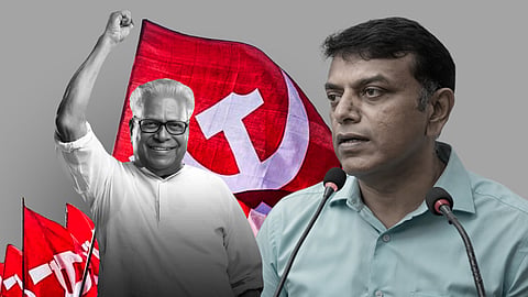 ജനഹിതം എപ്പോഴും ശരിയുടെ പക്ഷത്തായിരിക്കും; കോടിയേരിയുടെ മകന് പിന്നാലെ ക്യാപ്റ്റനെ 'കുത്തി' വിഎസ്സിന്റെ മകനും