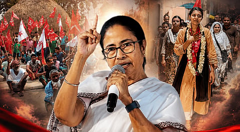 വംഗ നാട്ടില്‍ അടിവേര് തകര്‍ന്ന് തൃണമൂല്‍, പാര്‍ട്ടിക്കുള്ളില്‍ വന്‍ പ്രതിസന്ധി; യൂത്ത് ബ്രിഗേഡിലൂടെ തിരിച്ചുവരാന്‍ ഇടതുപക്ഷം