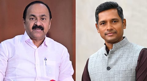 'ബംഗാളില്‍ ബിജെപി കേരളത്തില്‍ കോണ്‍ഗ്രസ്'; വിവാദത്തിന് പുല്ലുവില കല്‍പ്പിച്ച് മുഖ്യമന്ത്രി, ഖേല്‍ക്കര്‍ ചുമതലയേറ്റു