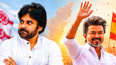 'ഞാൻ 15 വർഷം തെരുവിൽ അലഞ്ഞു, രണ്ട് വർഷം കൊണ്ട് വിജയ് അധികാരത്തിലെത്തി'; ടിവികെയുടെ വളർച്ചയിൽ അസൂയ ഉണ്ടെന്ന് പവൻ കല്യാൺ  
