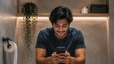 ടോയ്ലറ്റില്‍ മൊബൈല്‍ ഉപയോഗം പതിവാണോ? ദീര്‍ഘനേരത്തെ ഇരിപ്പ് വലിയ പ്രത്യാഘാതങ്ങളുണ്ടാക്കും 