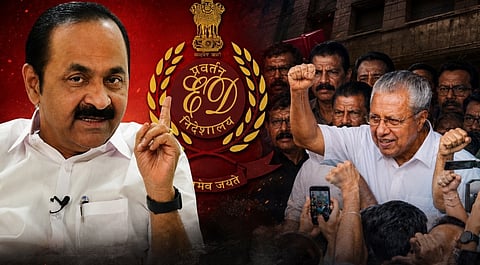 ഇന്ന് പിണറായി നാളെ സതീശന്‍? ഇ ഡി വിളയാട്ടത്തിന് മൗനസമ്മതം മൂളുന്നത് കോണ്‍ഗ്രസിന് വിനയാകുമെന്ന് ഇടതുകേന്ദ്രങ്ങള്‍